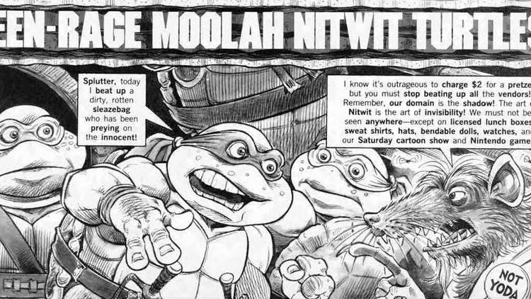 TMNT Mad Magazine Top