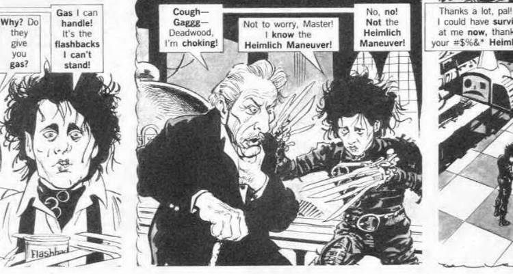 MAD magazine edward scissorhands top