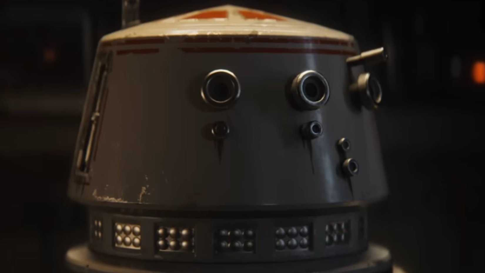 An astromech droid in Star Wars Zero Company