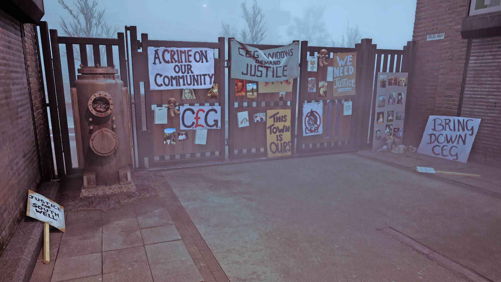 Как решить головоломки в Клара-Вудс и открыть ворота в Silent Hill: Townfall Странные ворота на Пути Атласа в Silent Hill Townfall