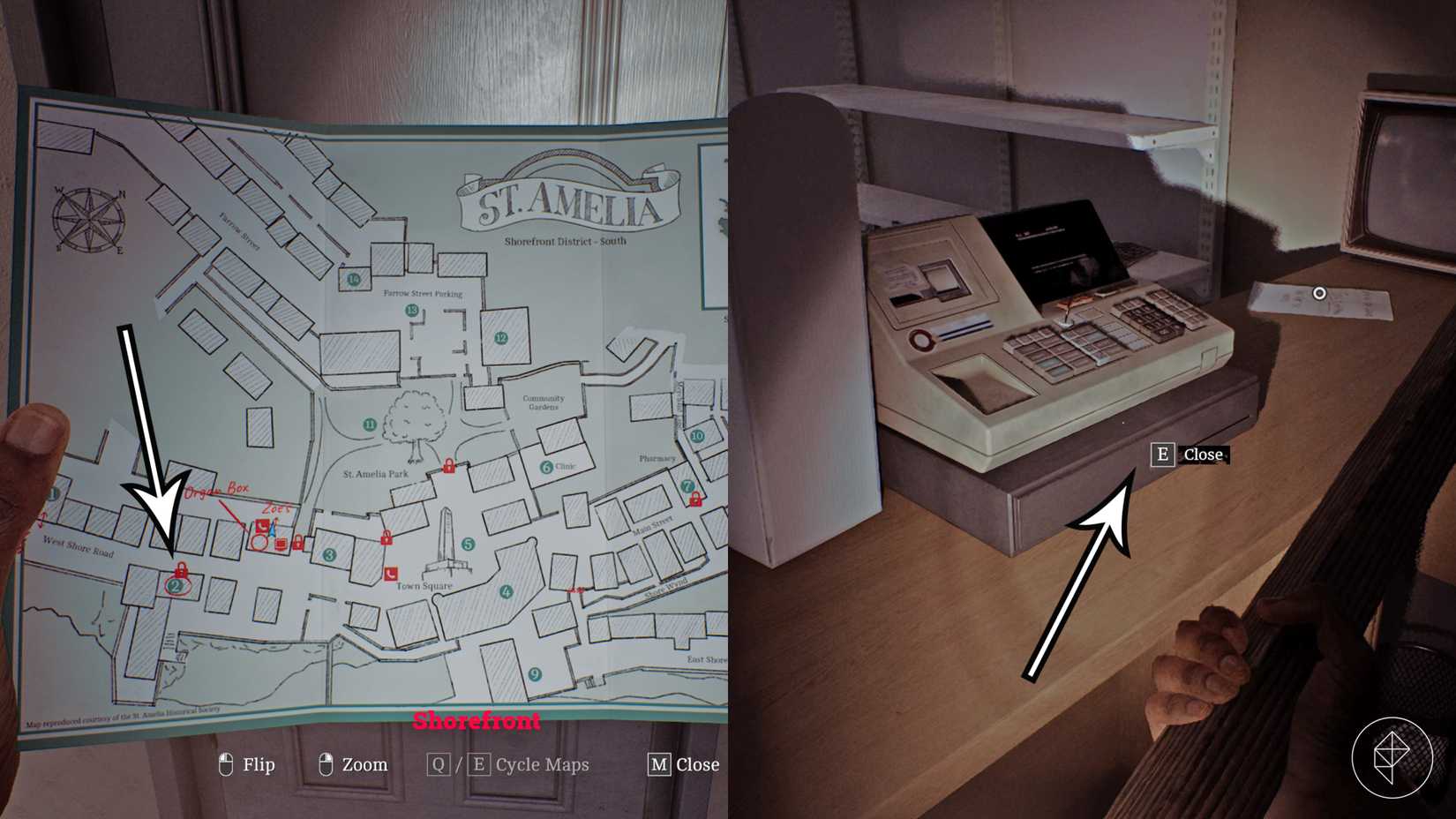 The location of the power card needed to restore power to Zoe's house in Silent Hill: Townfall.