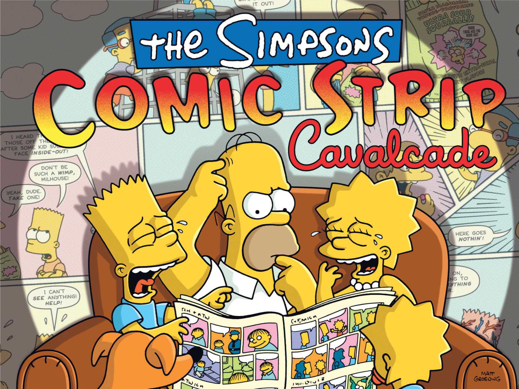 Simpsons Comic Strip Cavalcade Cover