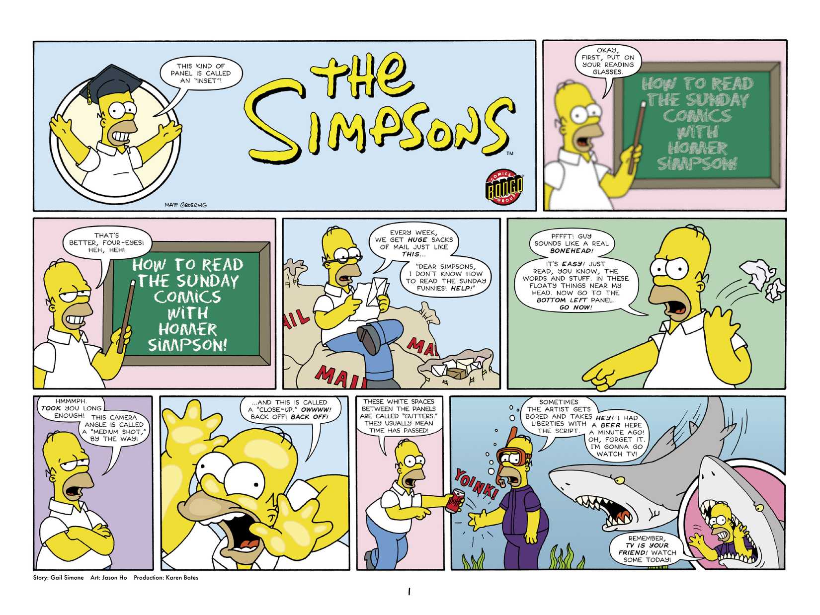 Simpsons Page 1