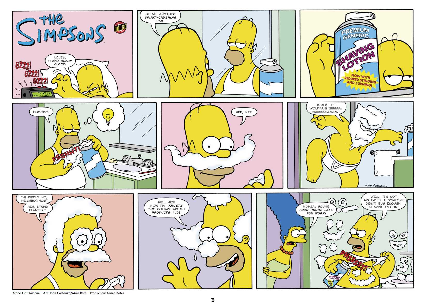 Simpsons Page 3