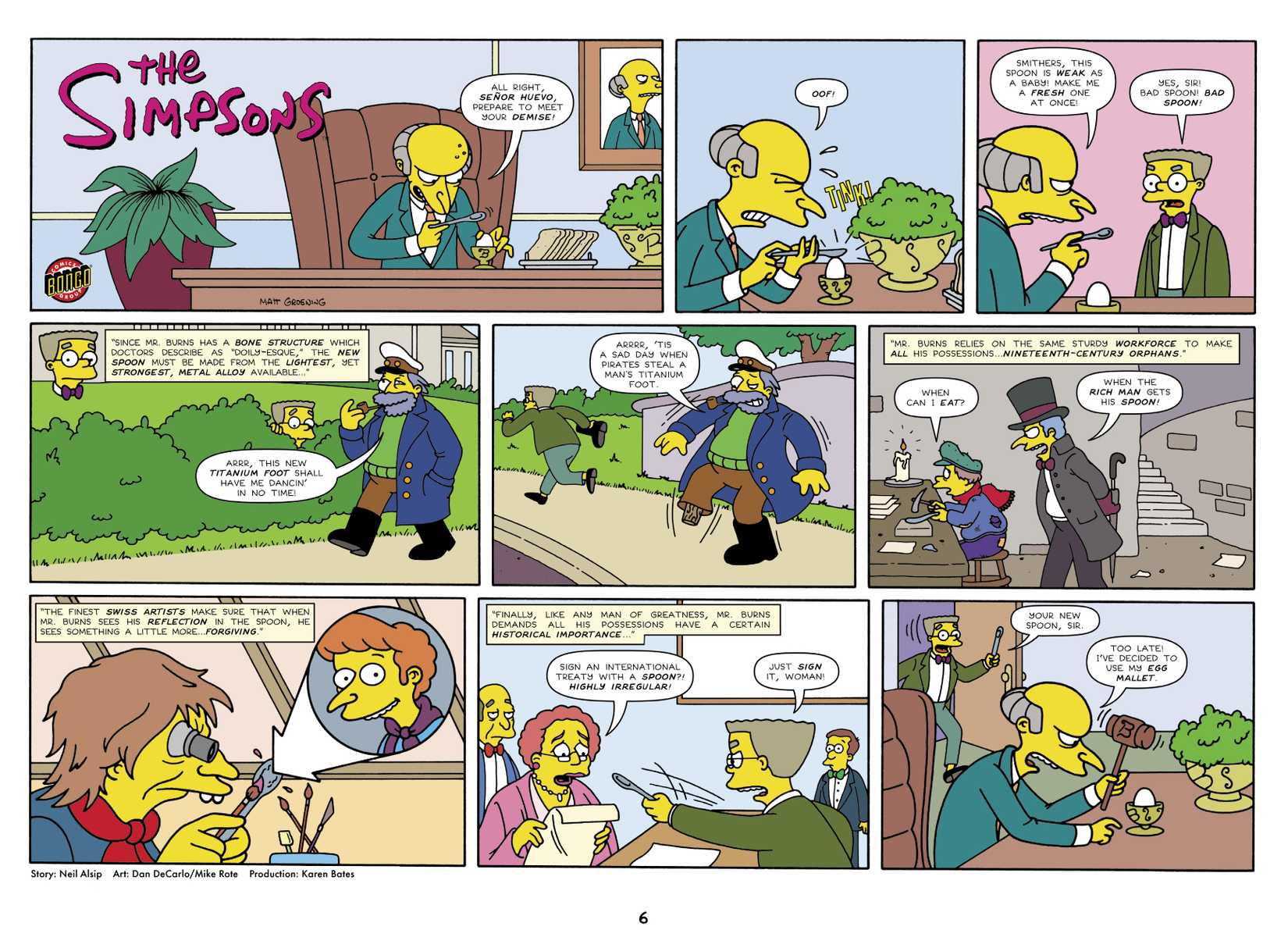 Simpsons Page 6