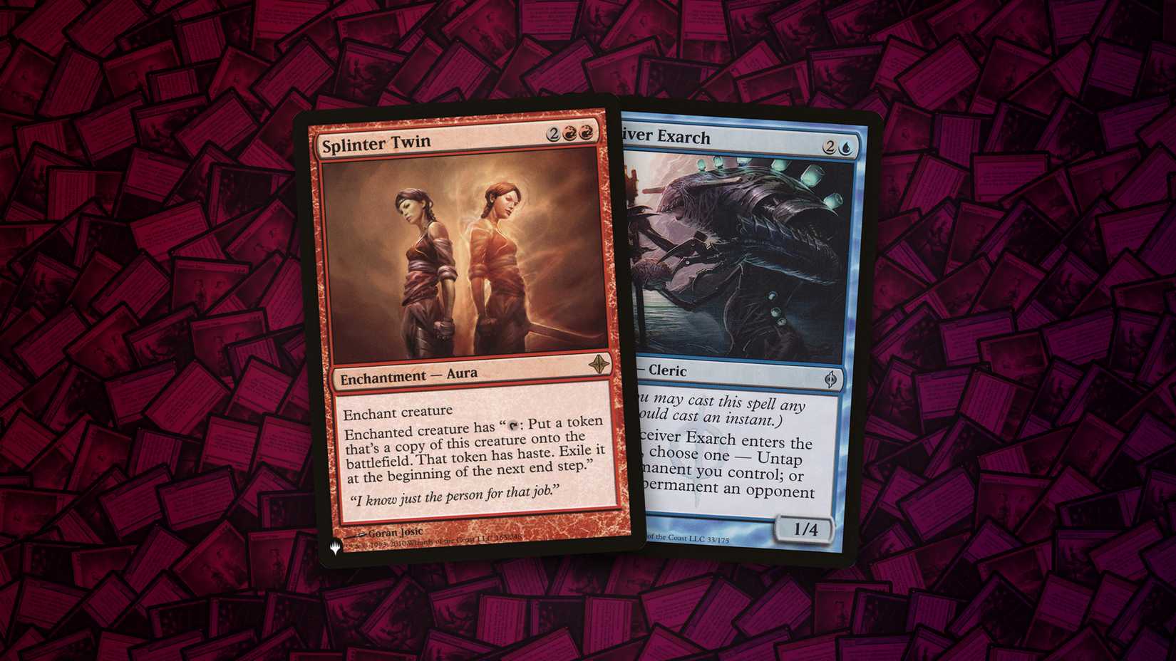 Splinter Twin + Deceiver Exarch MTG