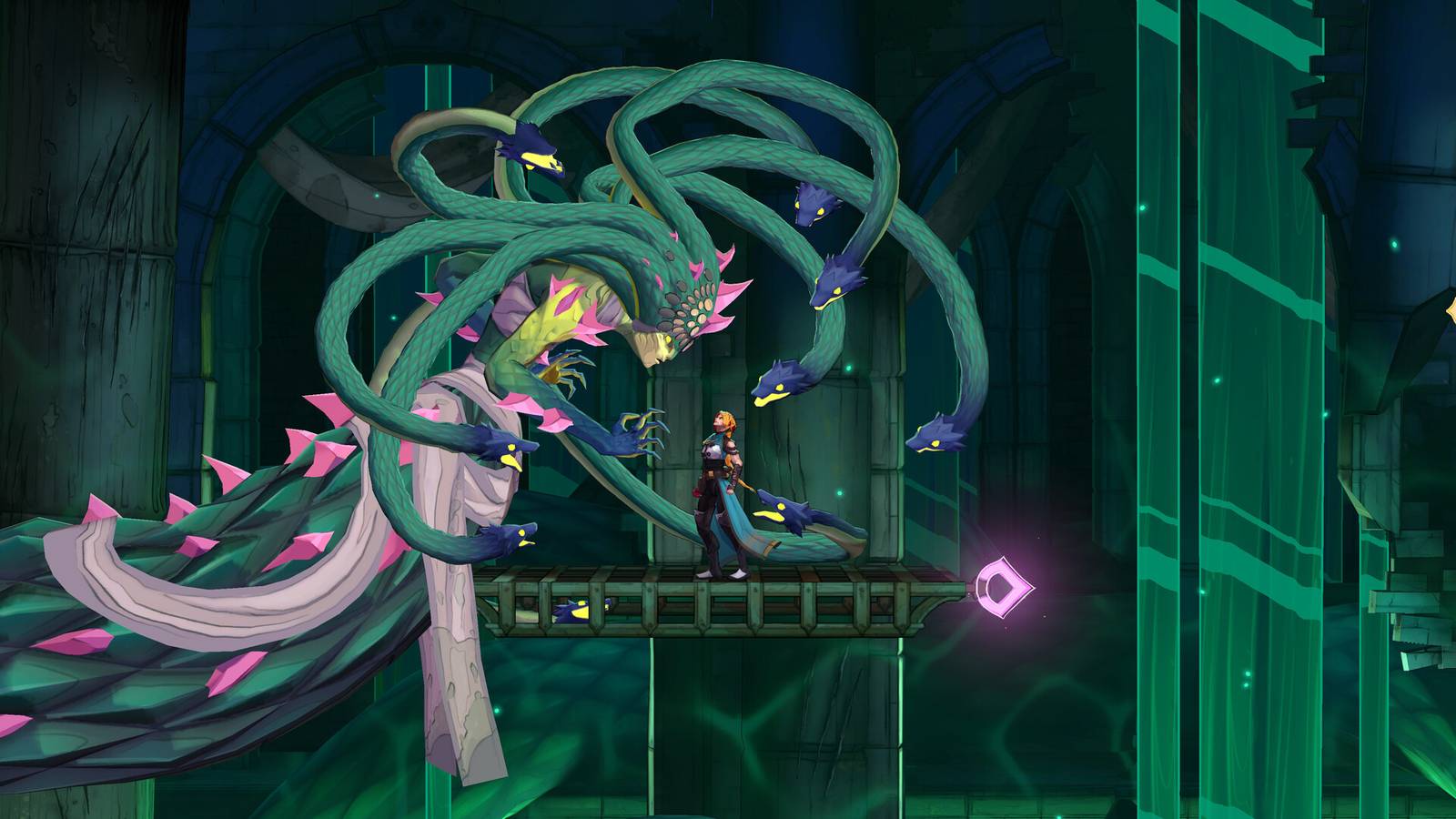 Konami представила Castlevania: Belmont’s Curse от разработчиков Dead Cells Роуз Бельмонт в Castlevania Belmont's Curse