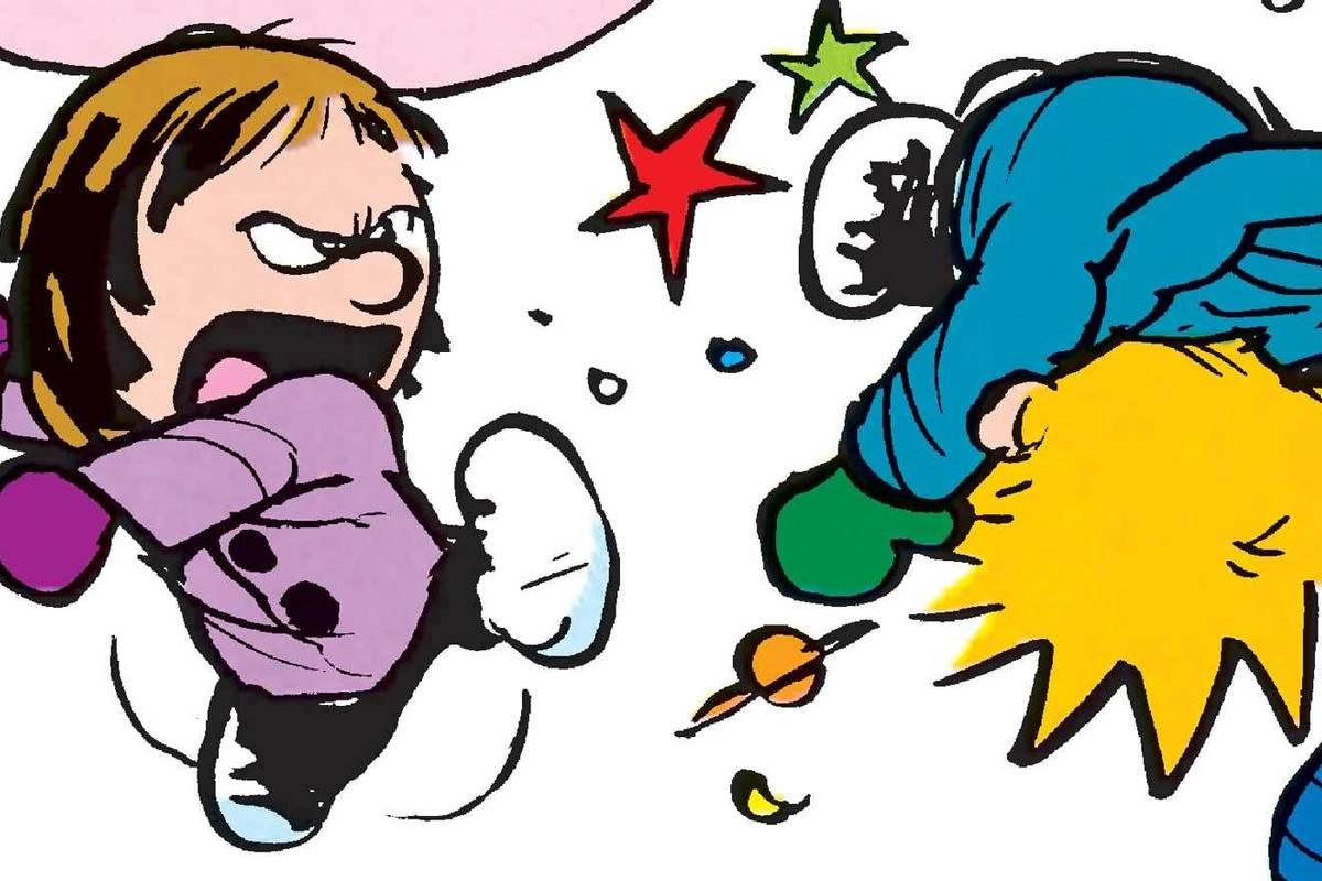 A detailed look at the 1993 comic strip where Susie Derkins discusses her love for school books