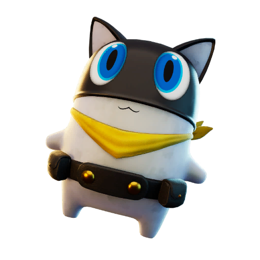 A sprite from Fortnite that looks like Morgana from Persona 5.