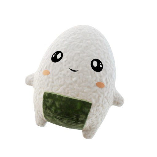 A Fortnite sprite that looks like a rice ball