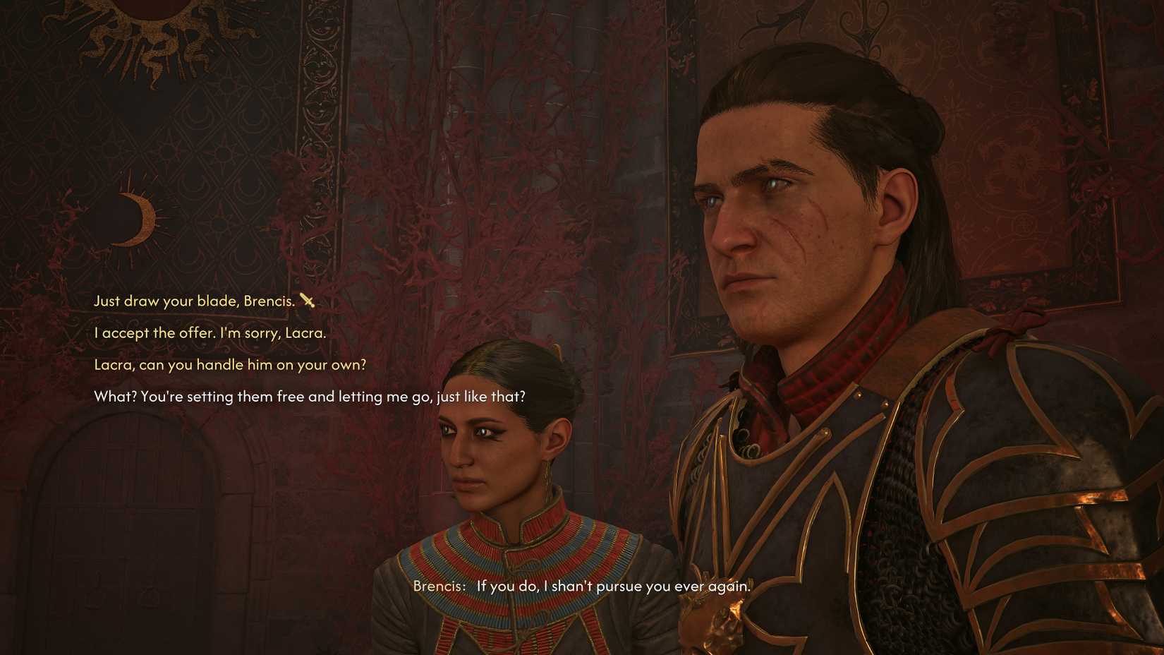 Coen must decide who to side with during the 'Midnight Reckoning' quest in The Blood of Dawnwalker.