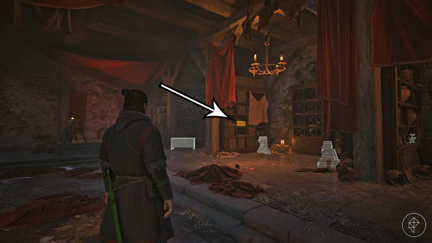 The location of the ring Farkas is looking for during 'The Ring' quest in The Blood of Dawnwalker.