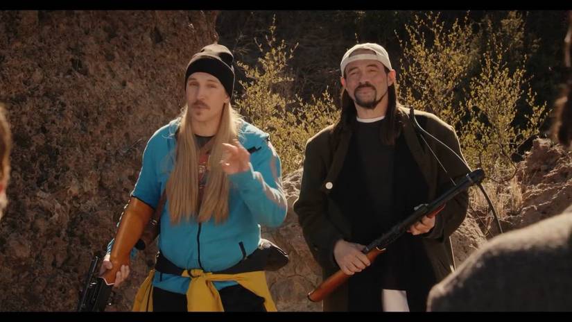 Jason Mewes and Kevin Smith in The Napa Boys