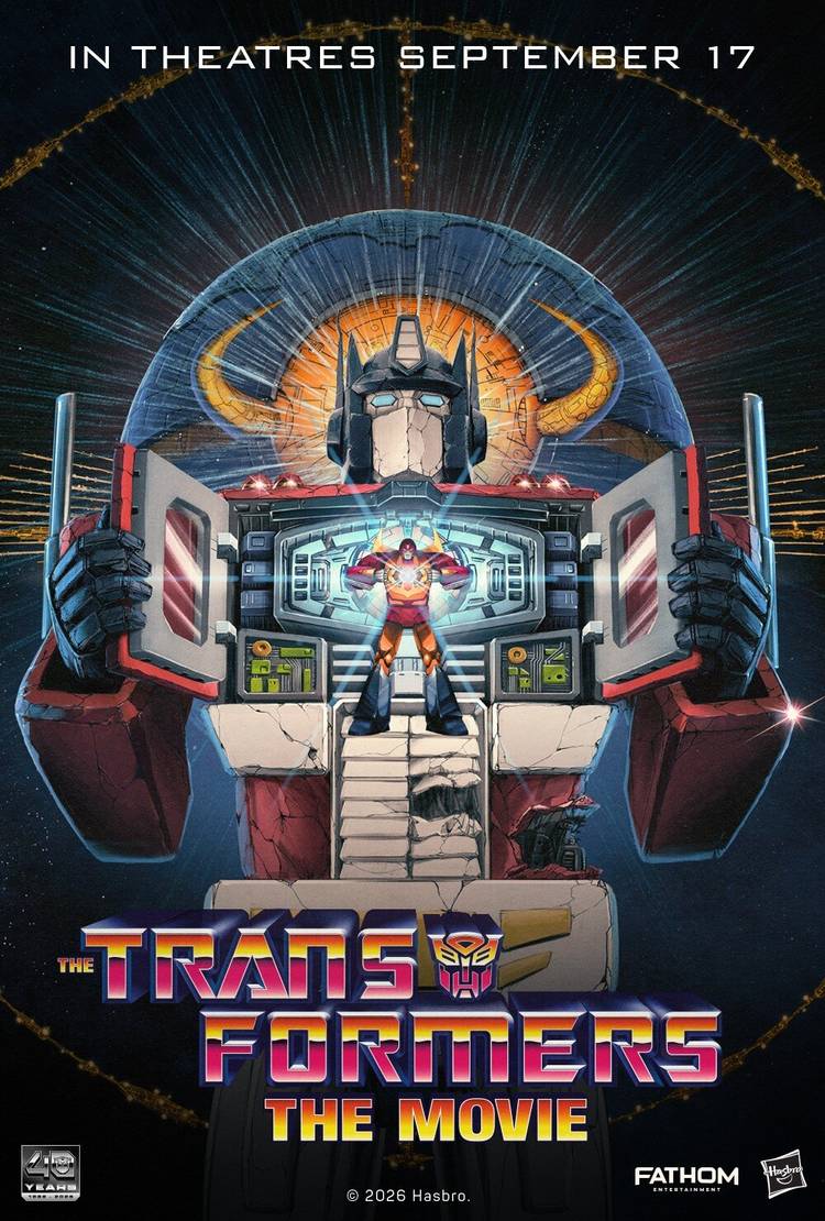 The Transformers The Movie Poster