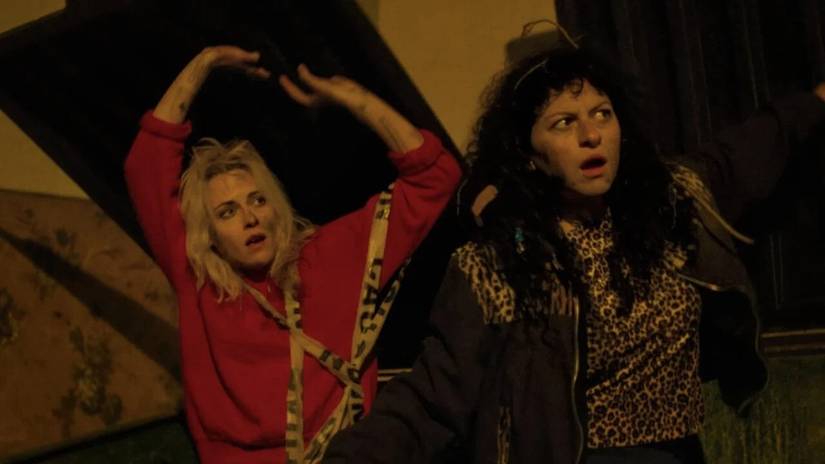 Kristen Stewart and Alia Shawkat in The Wrong Girls