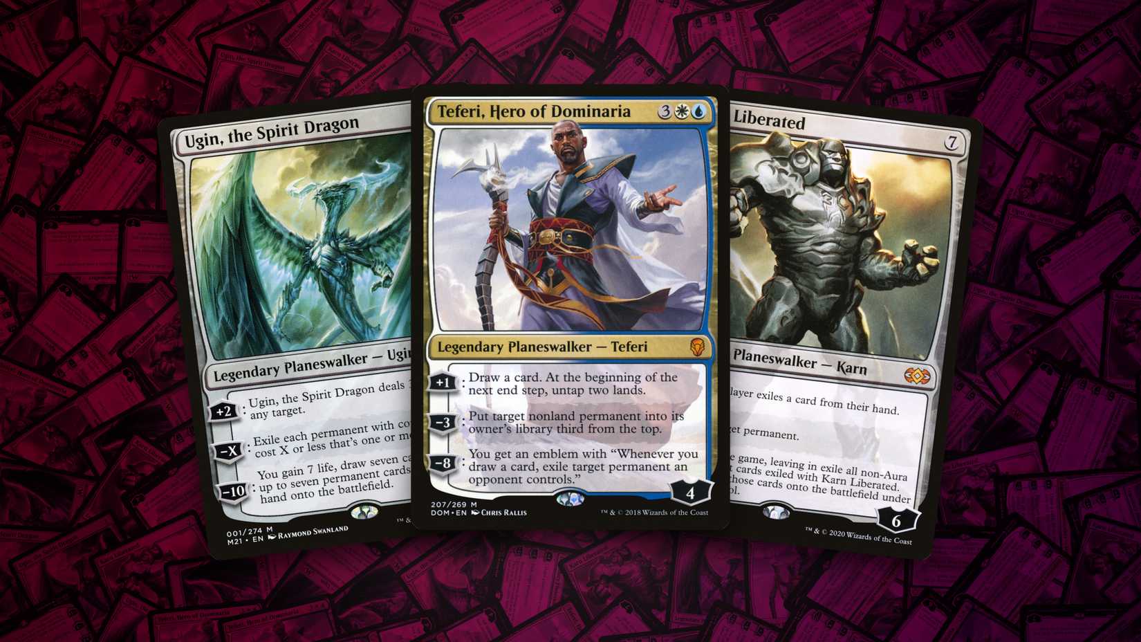 Ugin, Teferi, and Karn Planeswalkers Screenshots