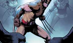 Wolverine fights four clones on the cover to Uncanny X-Men #39