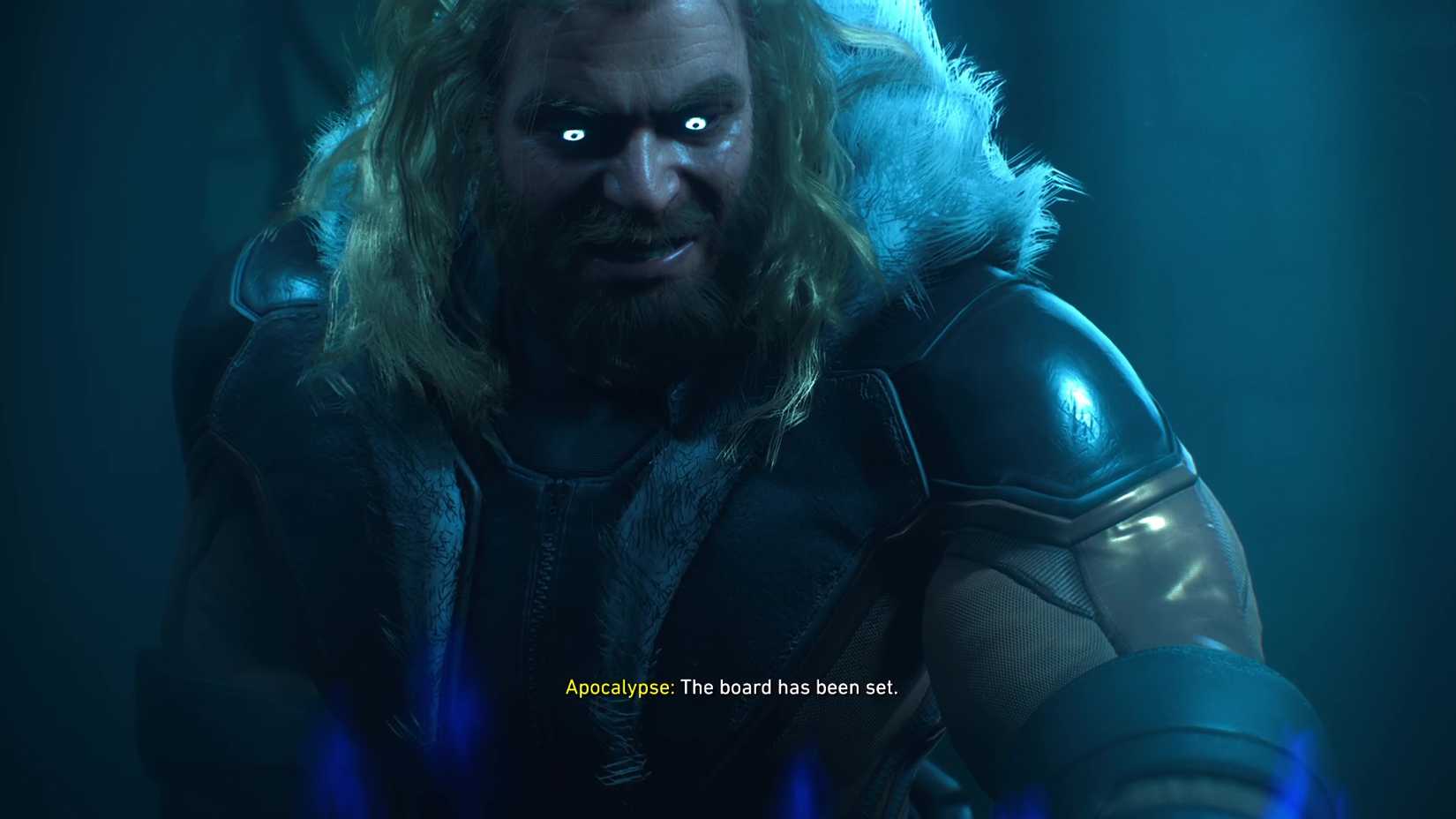 Sabretooth during the Marvel's Wolverine post-credits scene.