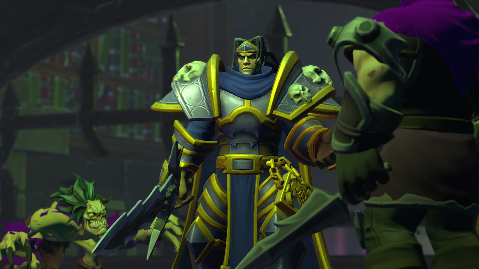 A character in Warcraft 3's Forsaken Kingdom expansion