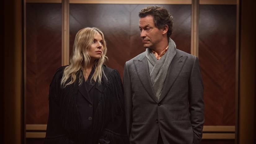 Sienna Miller and Dominic West in War