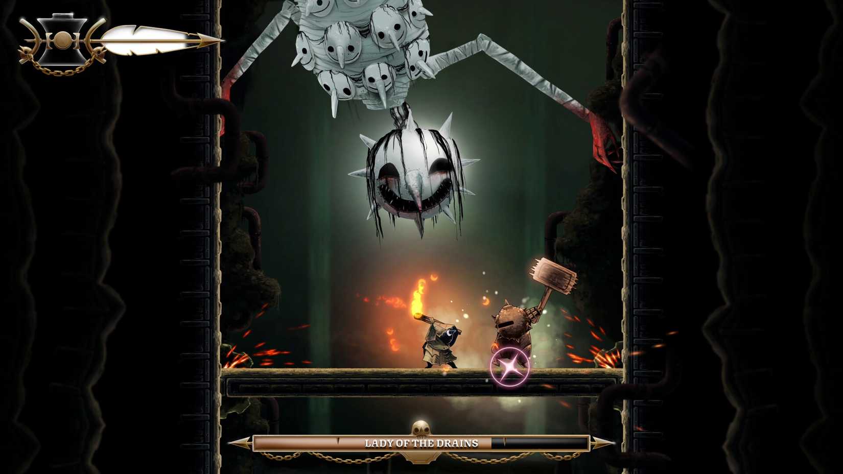 Well Dweller boss fight