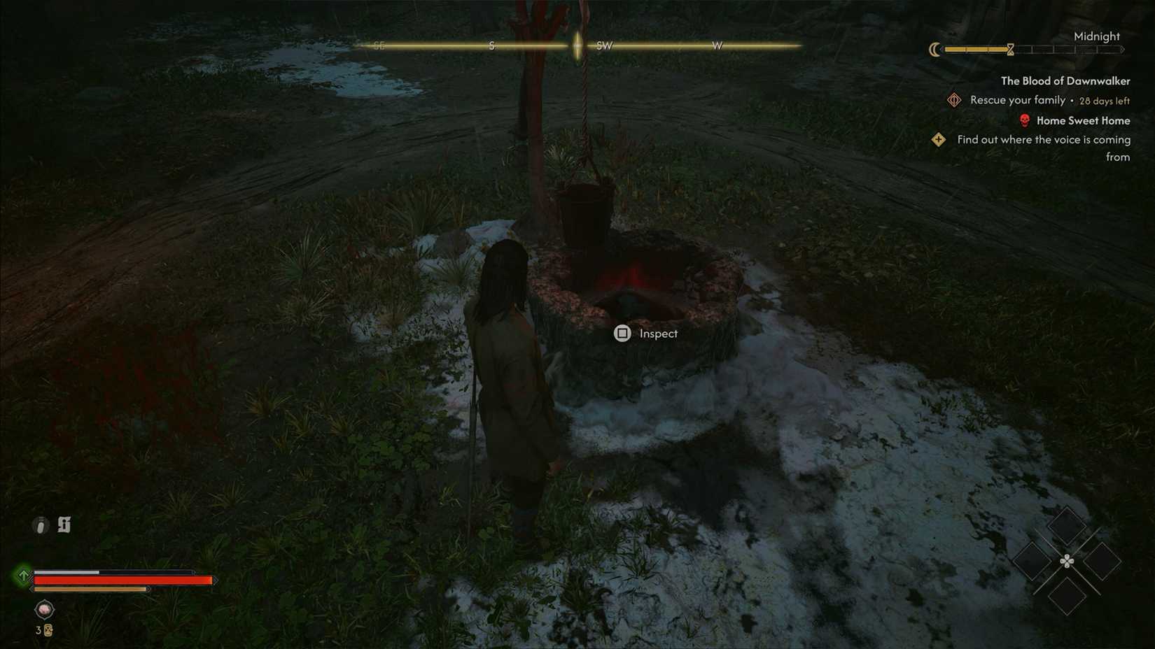 A well in the "Home Sweet Home" quest in The Blood of Dawnwalker.