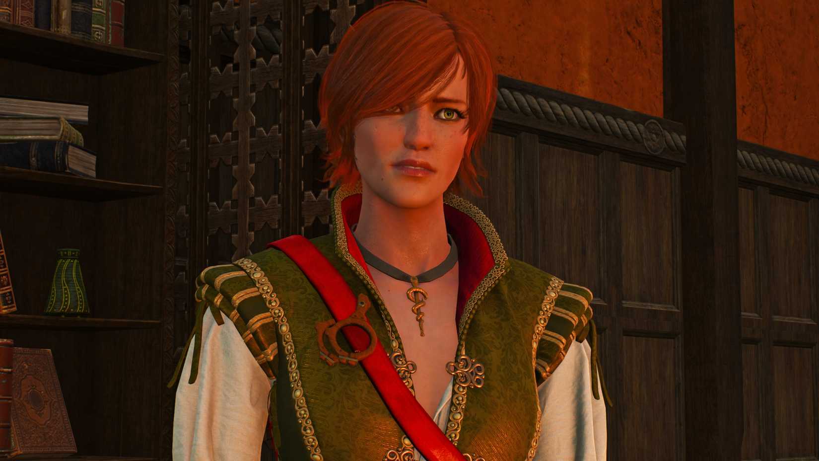 Shani in The Witcher 3: Wild Hunt.