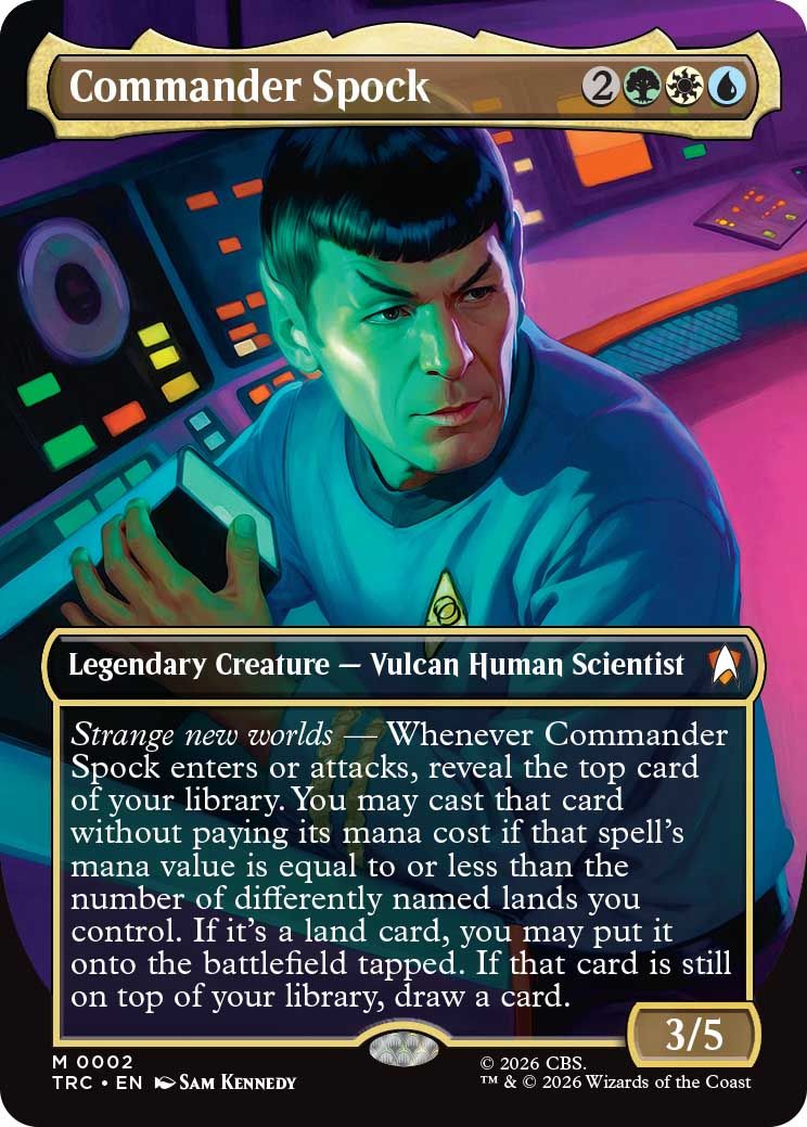 Star Trek Commander deck card