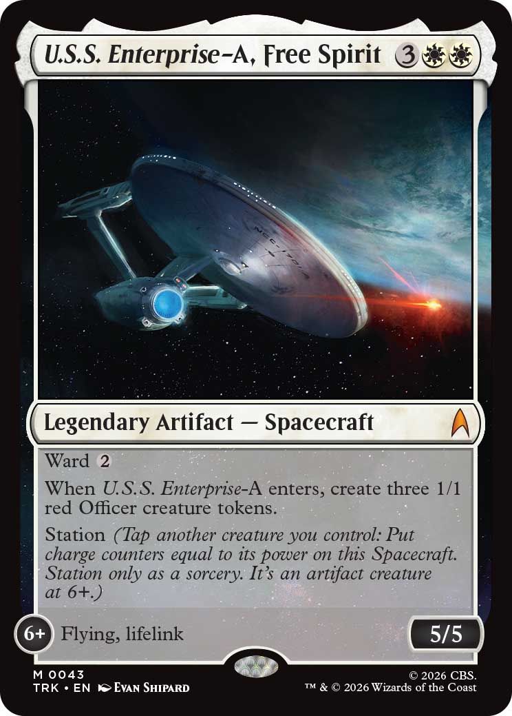 Magic: The Gathering Star Trek card preview