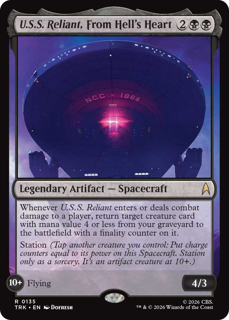Magic: The Gathering Star Trek card preview