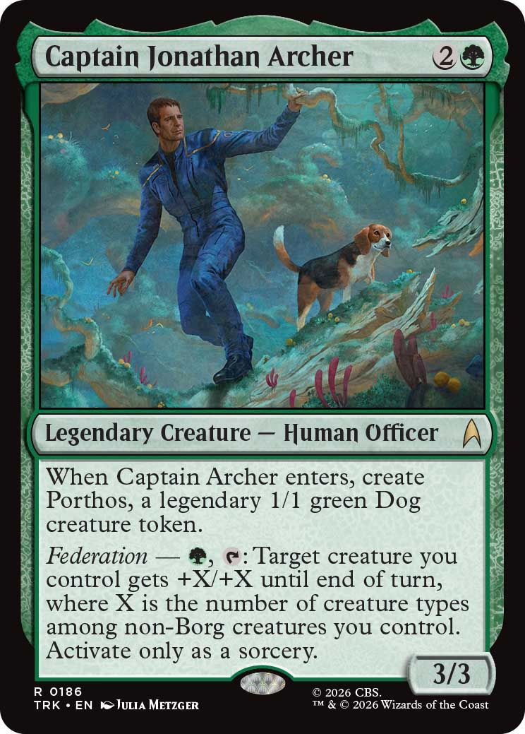 Magic: The Gathering Star Trek card preview