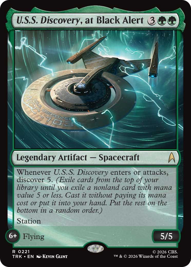 Magic: The Gathering Star Trek card preview