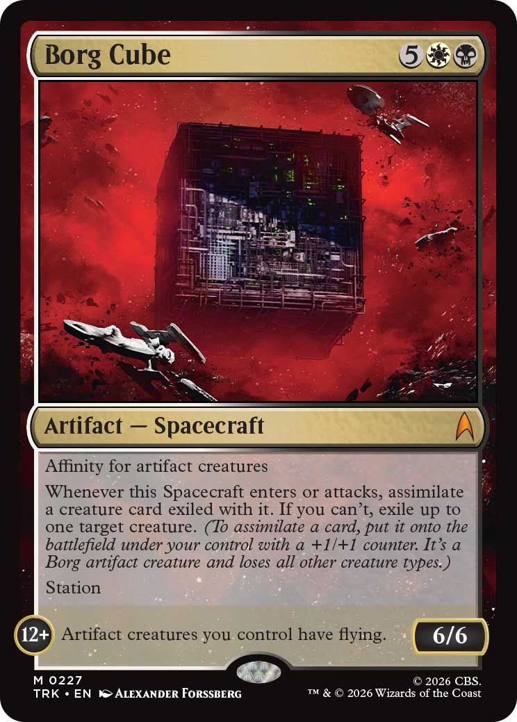 Magic: The Gathering Star Trek card preview