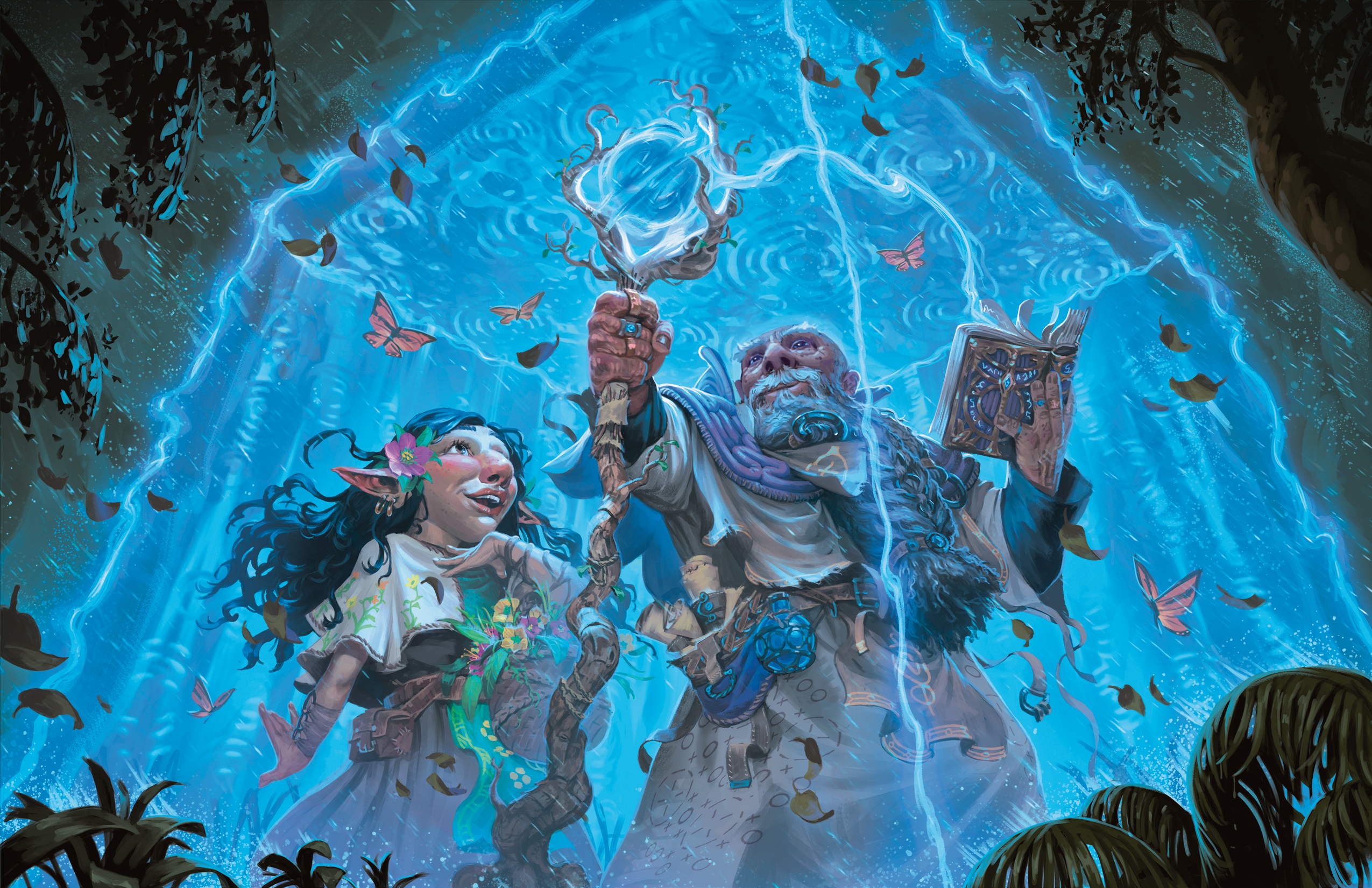 Blue cube artwork from Arcana Unleashed