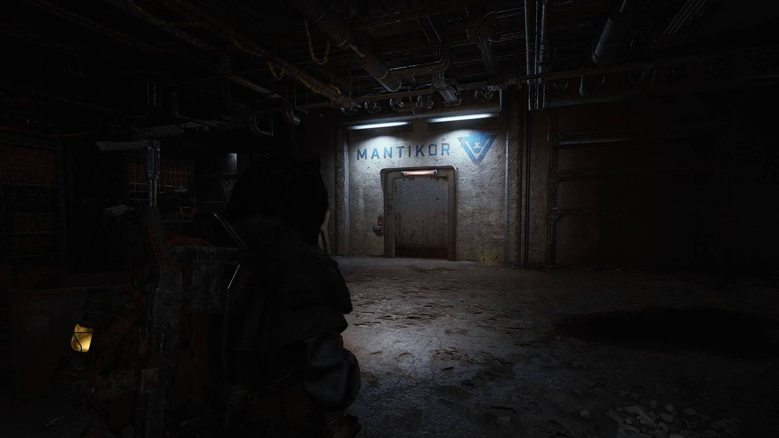 The player in Arc Raiders in front of the Confiscation Door.