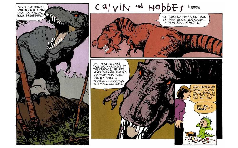 1994 Superhero Violence Strip