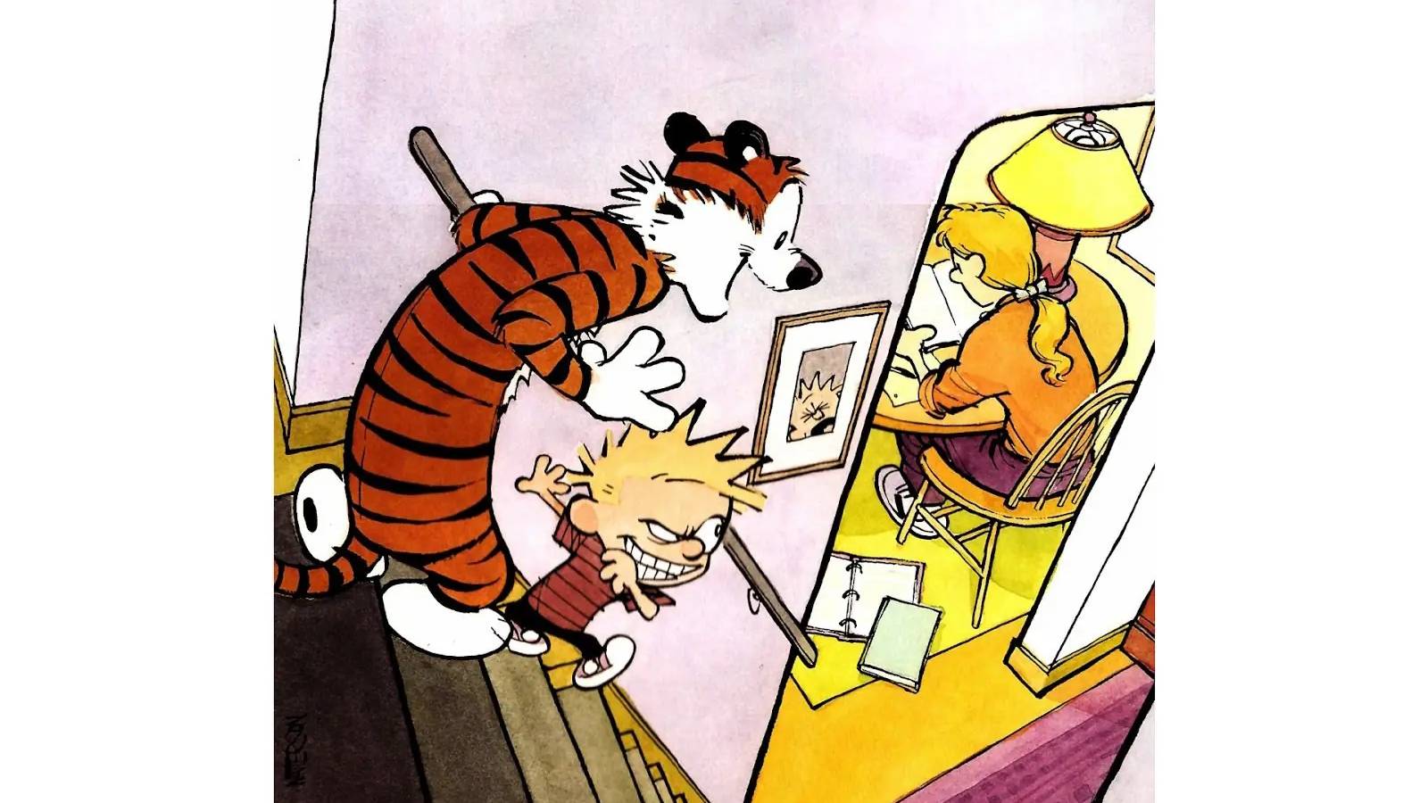 6 Hilarious 'Calvin and Hobbes' Comics Where Calvin is a Weird Little Genius