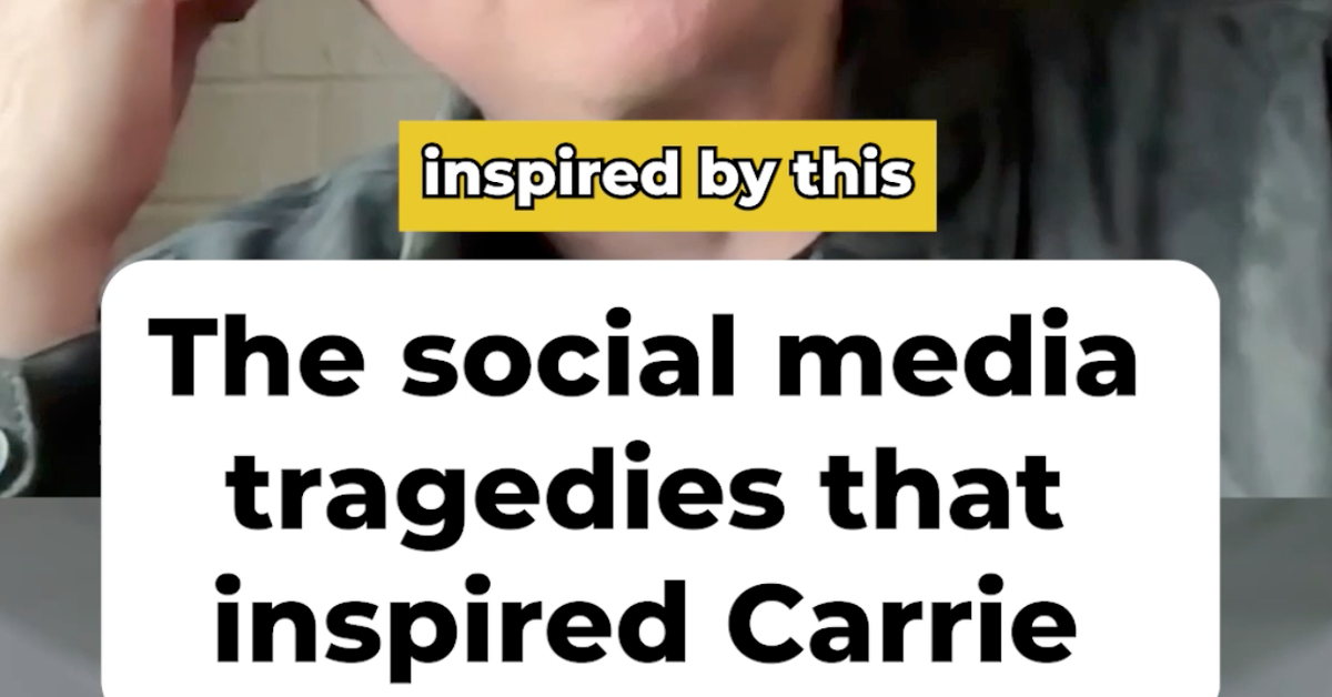 Carrie could be a true crime story