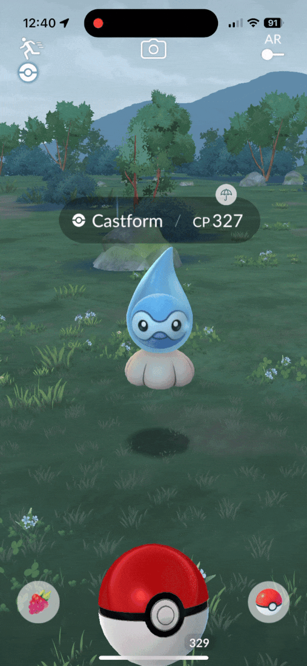 How to quick catch in Pokémon Go