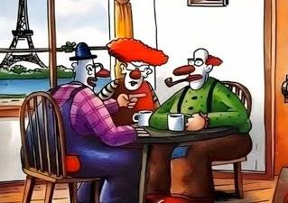 10 Darkly Funny 'Far Side' Comics About Clowns