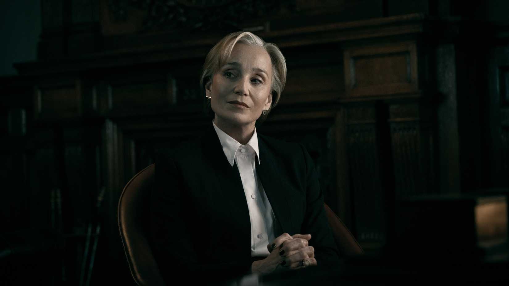 Diana Taverner (Kristin Scott Thomas) in Slow Horses season 6