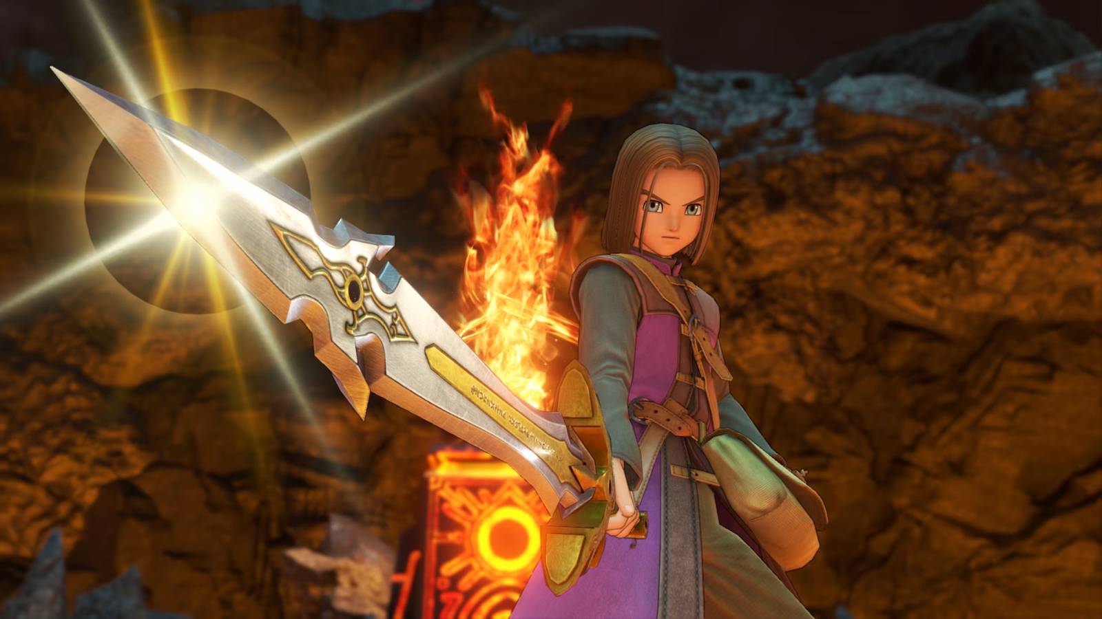 Герой в Dragon Quest 11S