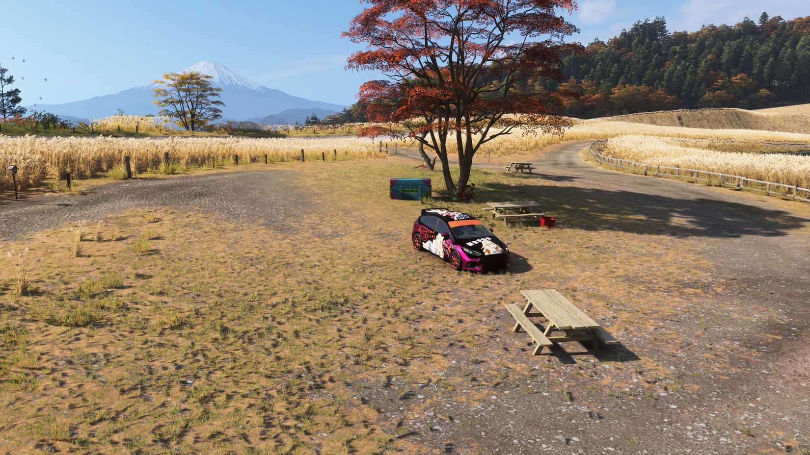 Autumn Takashiro region treasure hunt location in Forza Horizon 6