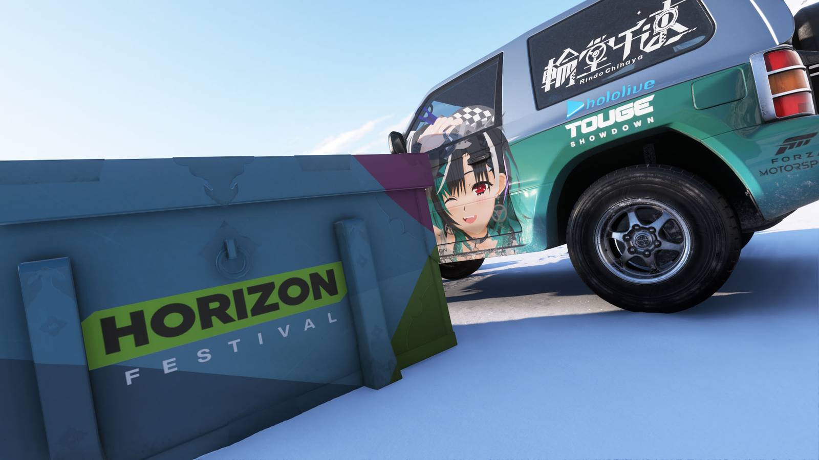 Winter Sotoyama region treasure hunt location in Forza Horizon 6