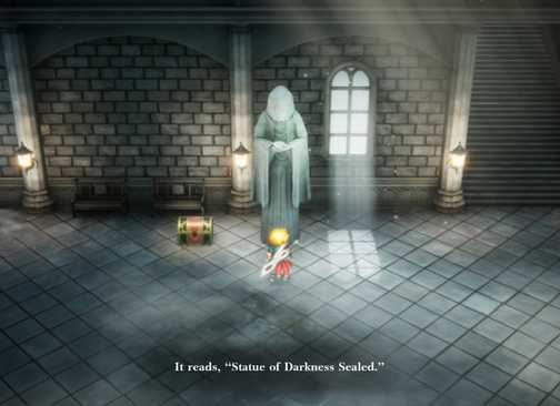 How to open the Nameless Ruins chest in Final Fantasy Resonance 22 The darkness sealed statue in Final Fantasy Resonance