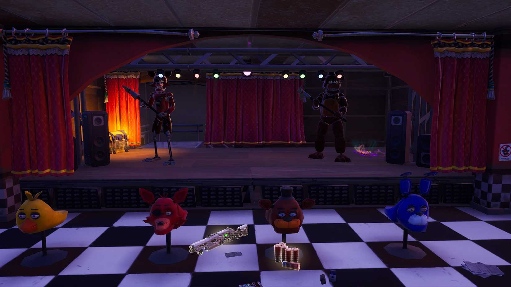 Freddy Fazbear's Pizzeria location in Fortnite Chapter 7 Season 4