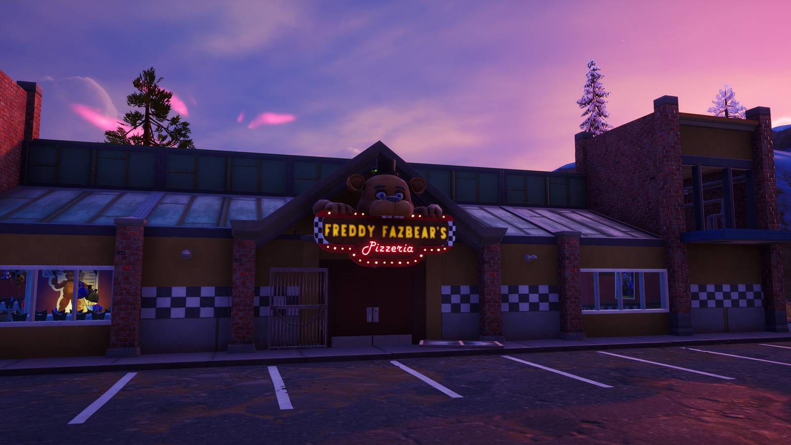 Freddy Fazbear's Pizzeria location in Fortnite Chapter 7 Season 4