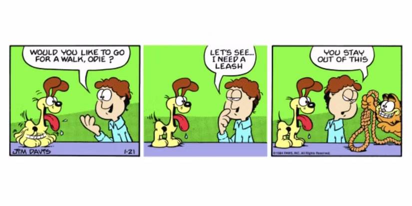 Fuy Garfeild 37 Years Ago, 'Garfield' Suddenly Changed Genres With a Mind-Blowing ...