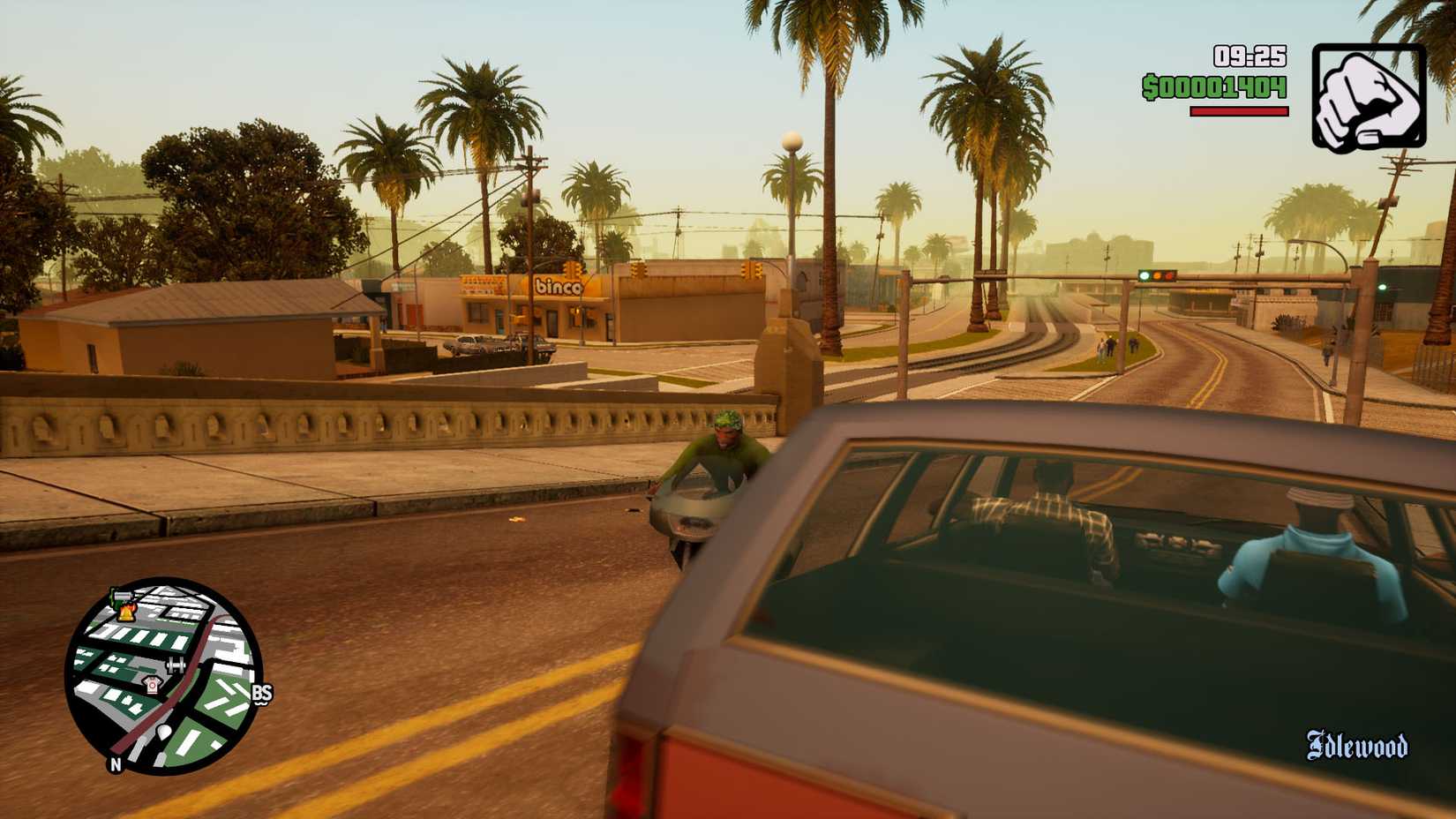 GTA: San Andreas’ Most Frustrating MIssion Show How Far Rockstar Has Come in 22 Years 13 A GTA San Andreas screenshot showing CJ on a bike