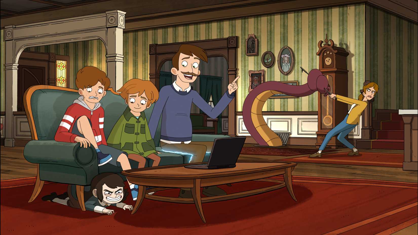 The characters of Haunted Hotel